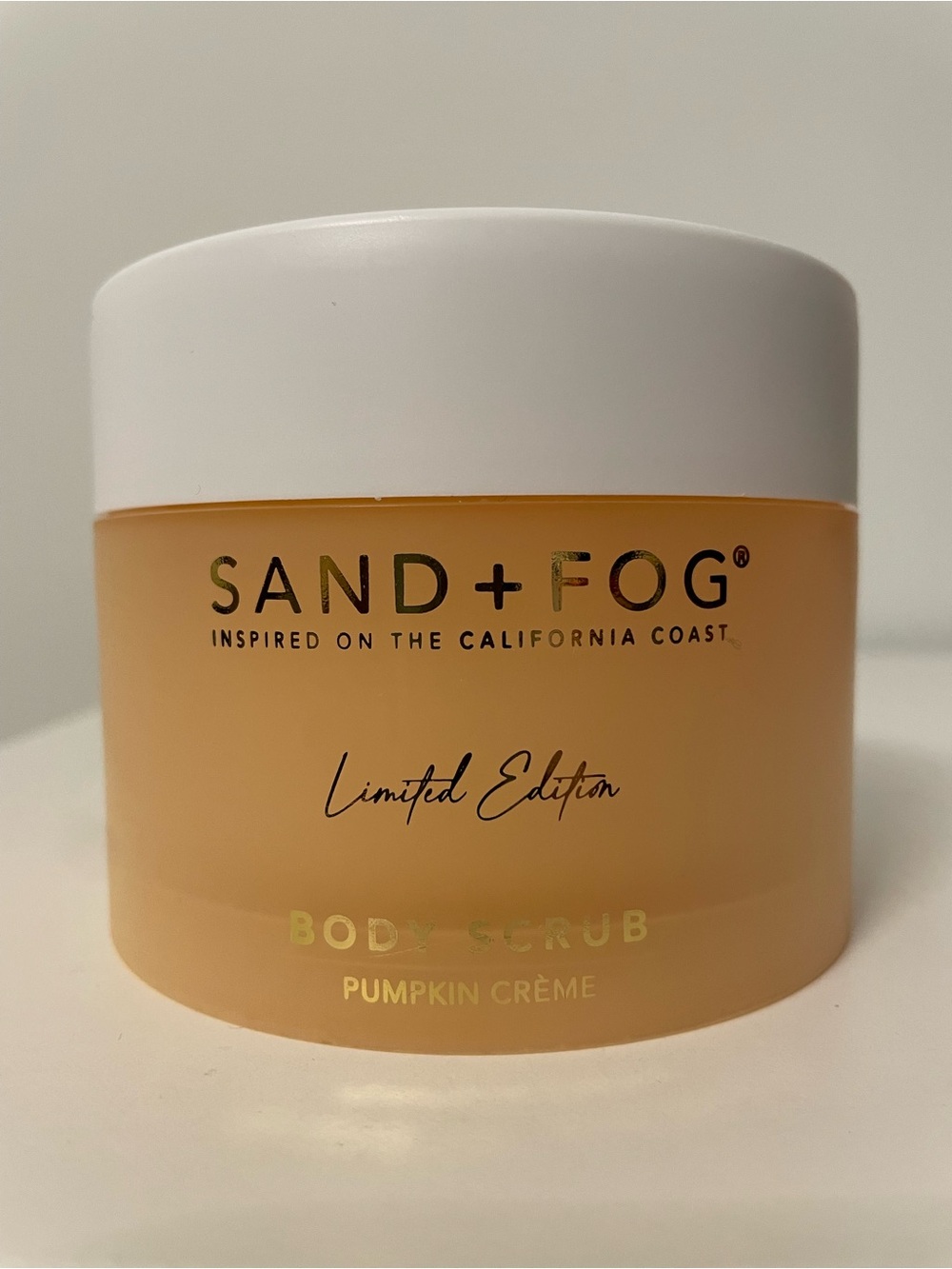 NEW SAND + FOG Pumpkin Crème Body Scrub — Limited Edition - 12.7 OZ (360 G)